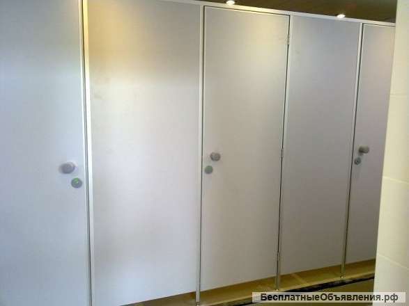 Изготовление сантехнических перегородок