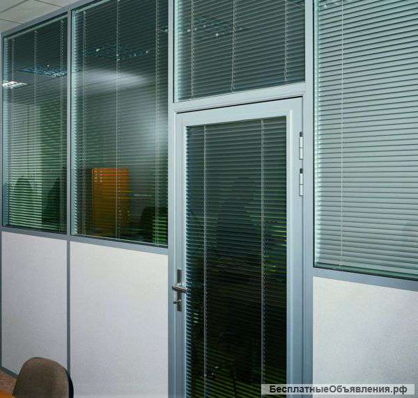 Изготовление офисных перегородок