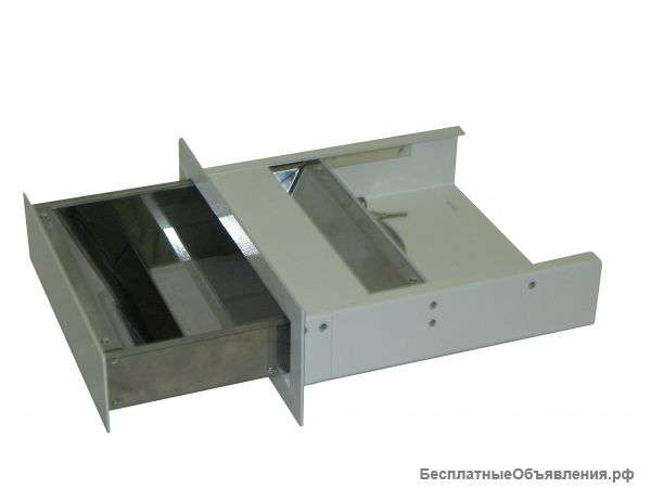 Кассовый передаточный лоток СКО-7М. Фасадный - выдвижной.