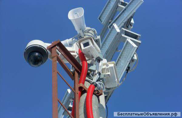 Монтаж видео наблюдения и опс