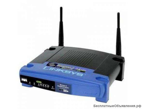 Broadband router linksys wrt54gl v1.1