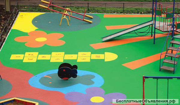 Спортивные покрытия из резиновой крошки