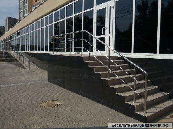 Изготовление перил из нержавеющей стали