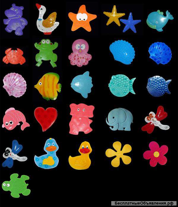 Мини-коврики 45 видов