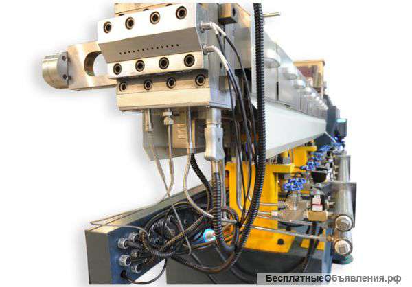 Двухшнековый гранулятор 65B, новый, в наличии