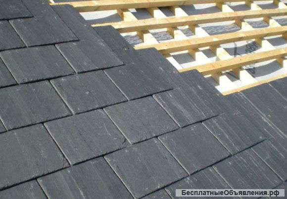 Плоский шифер из хризотилцемента (асбестоцемент)