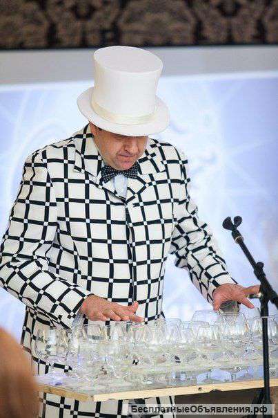 Оригинальный жанр - музыка на бокалах