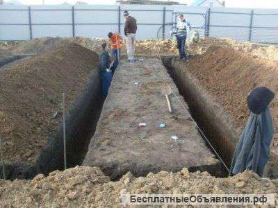 Земельные работы вручную