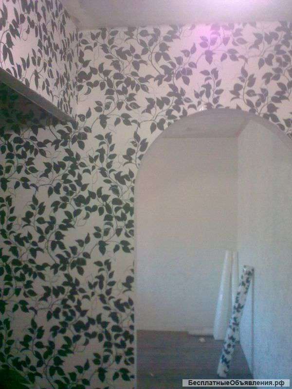 Поклейка обоев