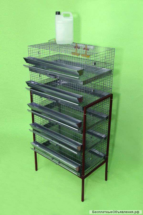 Клетка для перепелов на 150 голов