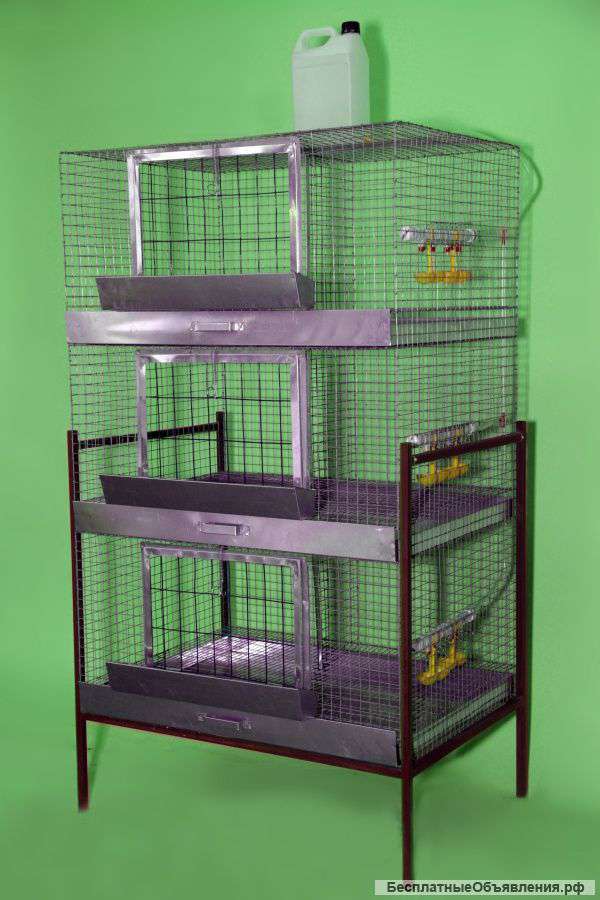 Клетка для кур несушек 35-45 голов