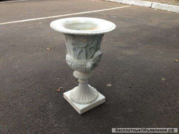 Вазон уличный мраморный