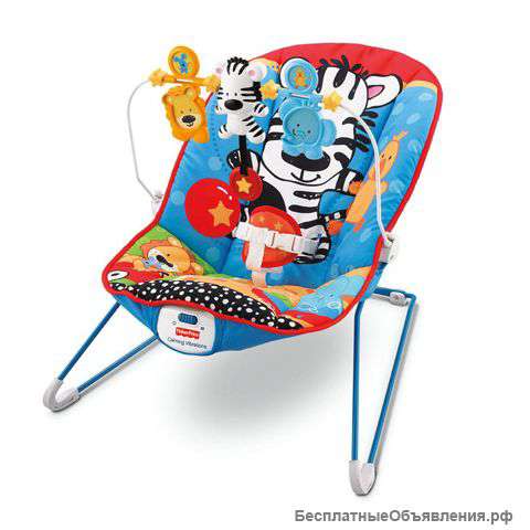 Кресло-качалка для малышей с забавными зверюшками