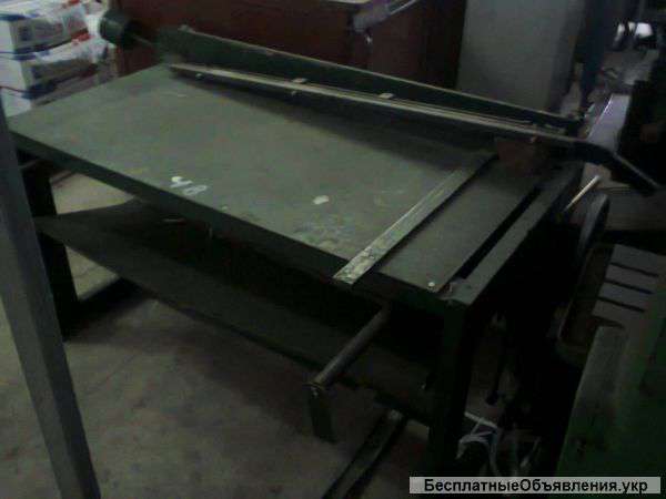 Гильотина для порезки металлической сетки