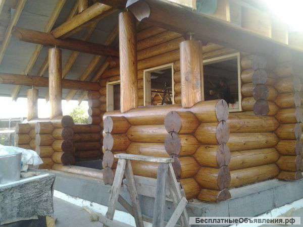 Профессиональная отделка срубов. Славяне.