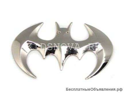 Стикер на автомобиль 3D "Batman"