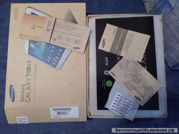 Планшет Samsung galaxy TAB 3 диаг.10.1 16гб, белый