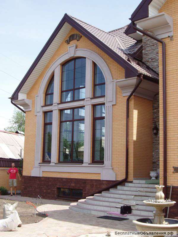 Фасадный декор из пенополистирола от ростовского производителя