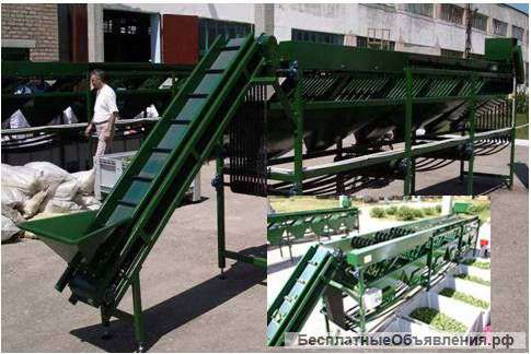 Калибратор тросиковый, до 3 тн/час