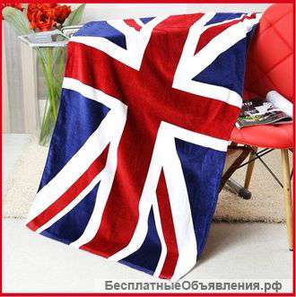 Полотенца с Британским и Американским флагом