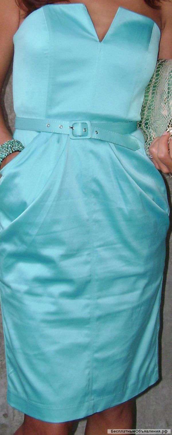 Платье-бюстье коктейльное