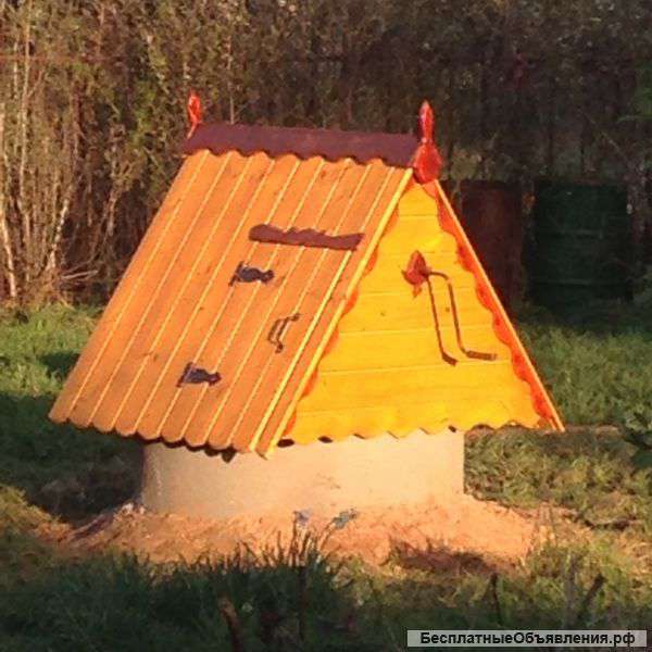 Колодцы и септики из бетонных колец