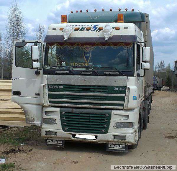 DAF XF 95 2006 г.в. 430 л.с. + полуприцеп Пактон