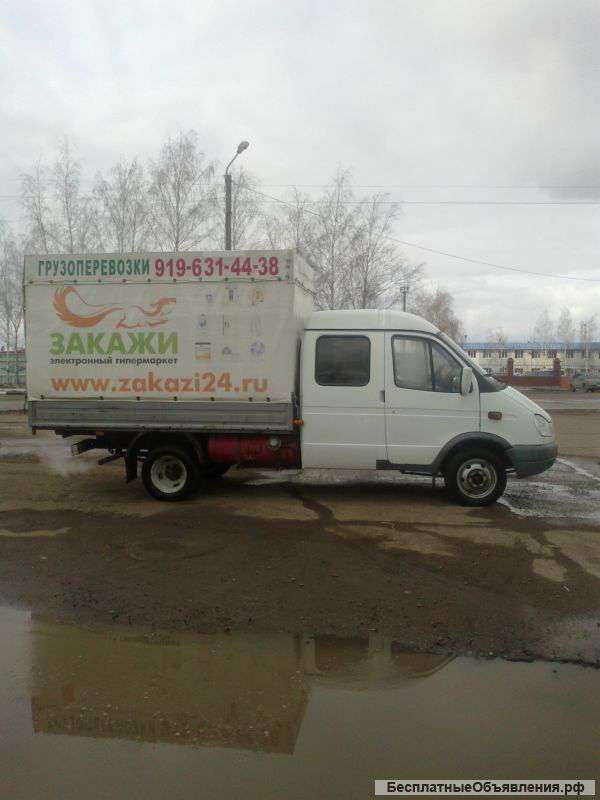 Грузоперевозки, газель, грузчики