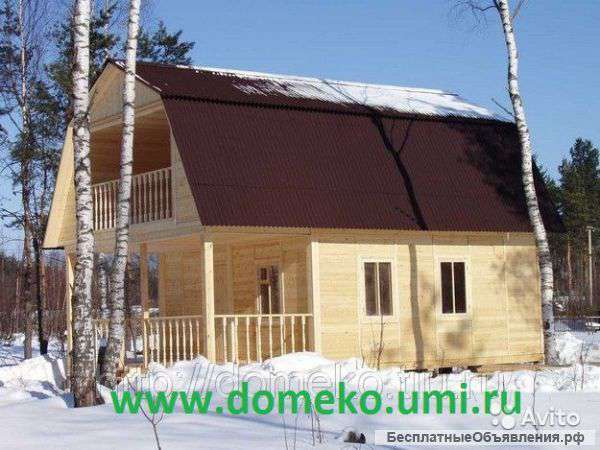 Дачные каркасные дома под ключ