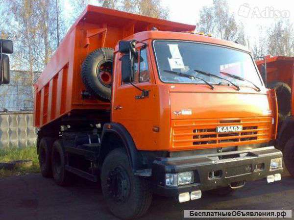 Аренда самосвала КАМАЗ (15 тонн)