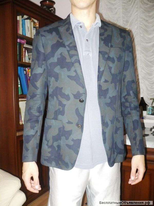 Пиджак камуфляж Zara Man