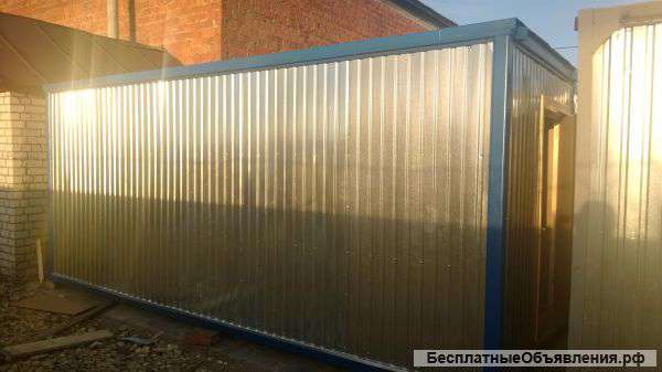 Бытовки доставка манипулятаром