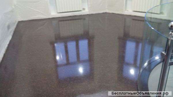 Клининг мраморных, гранитных полов