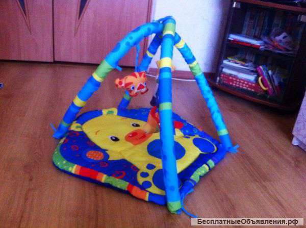 Мягкий коврик-мишка