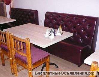 Диваны и кресла для кафе, бистро, столовых