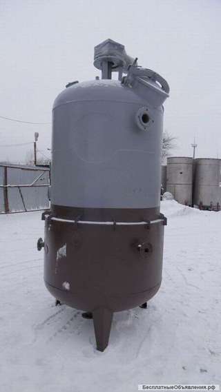 Варочный нержавеющий котел, объем 1,5 куб.м.