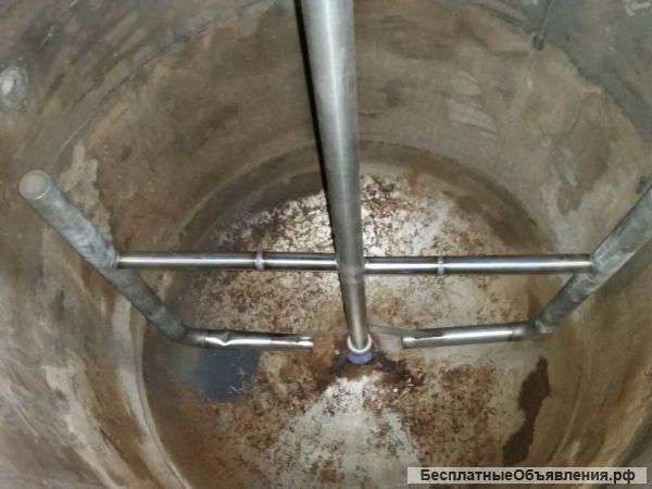 Варочный нержавеющий котел, объем 1,5 куб.м.