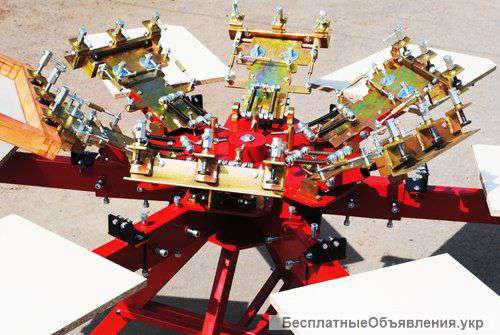 Станки для шелкографии печать на футболках