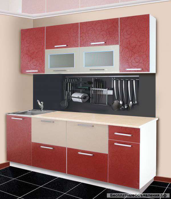 Кухня пластик Бордо