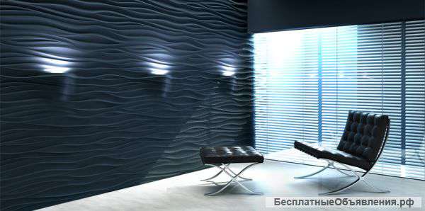 Гипсовые 3D панели