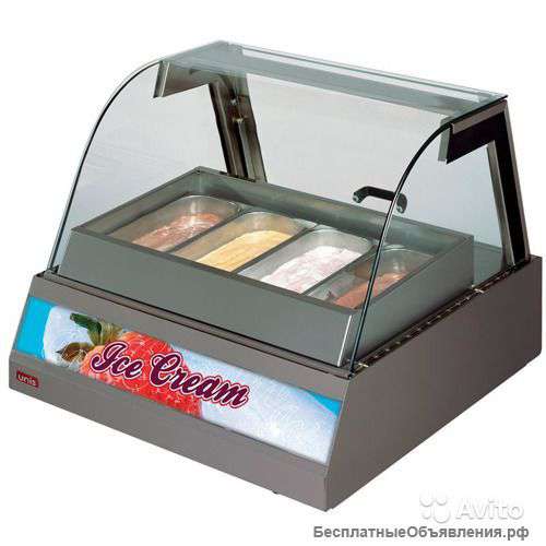 Холодильная настольная витрина для мороженого