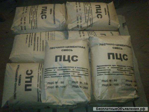 Сухие строительные смеси