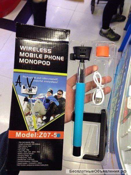 Монопод 2-го поколения Z07-5 KjStar с Bluetooth