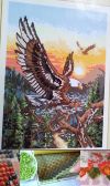 Алмазная мозаика по номерам картина Орел 28х36см