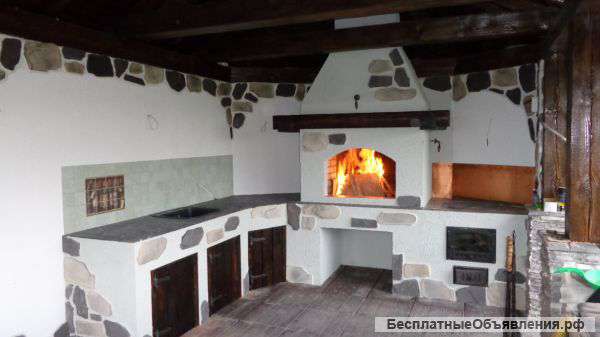 Печи камины барбекю