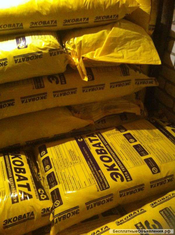 Утепление дома, стен, пола, чердаков, мансард Эковатой