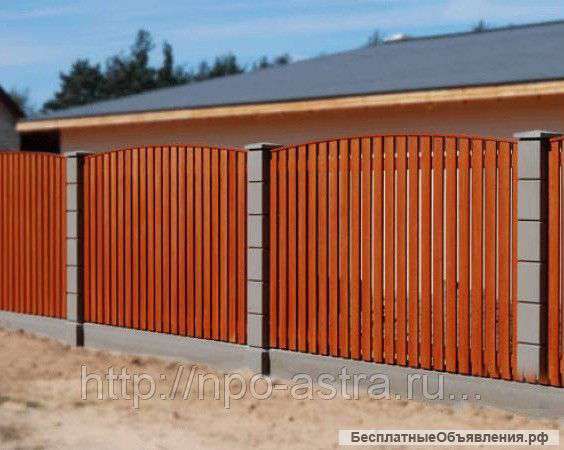 Заборы, парковое и газонное ограждение