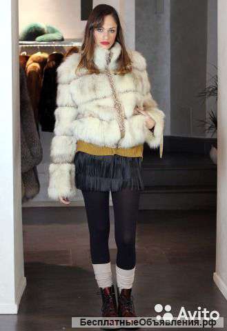 Шуба из лисы