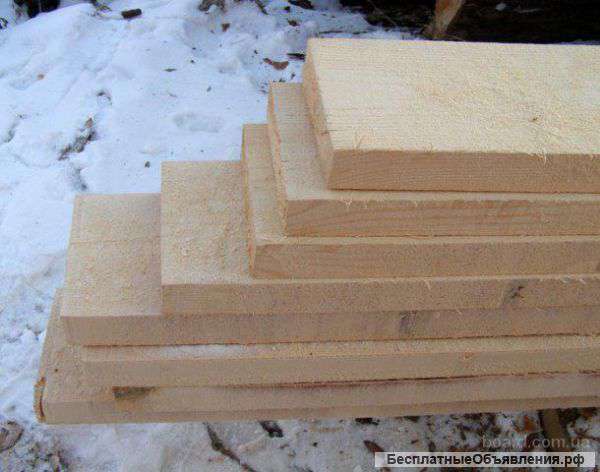 Доска первого сорта из Сибирской сосны