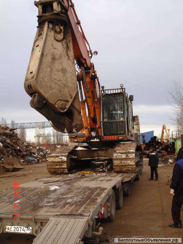 Перевозка негабаритных грузов тралом